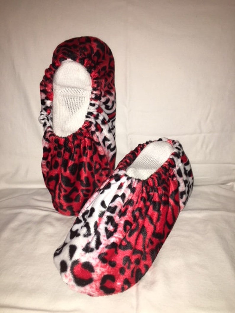 Bowling Shoe Covers Leopard Red/Black Hammy�s Bowling Shoe