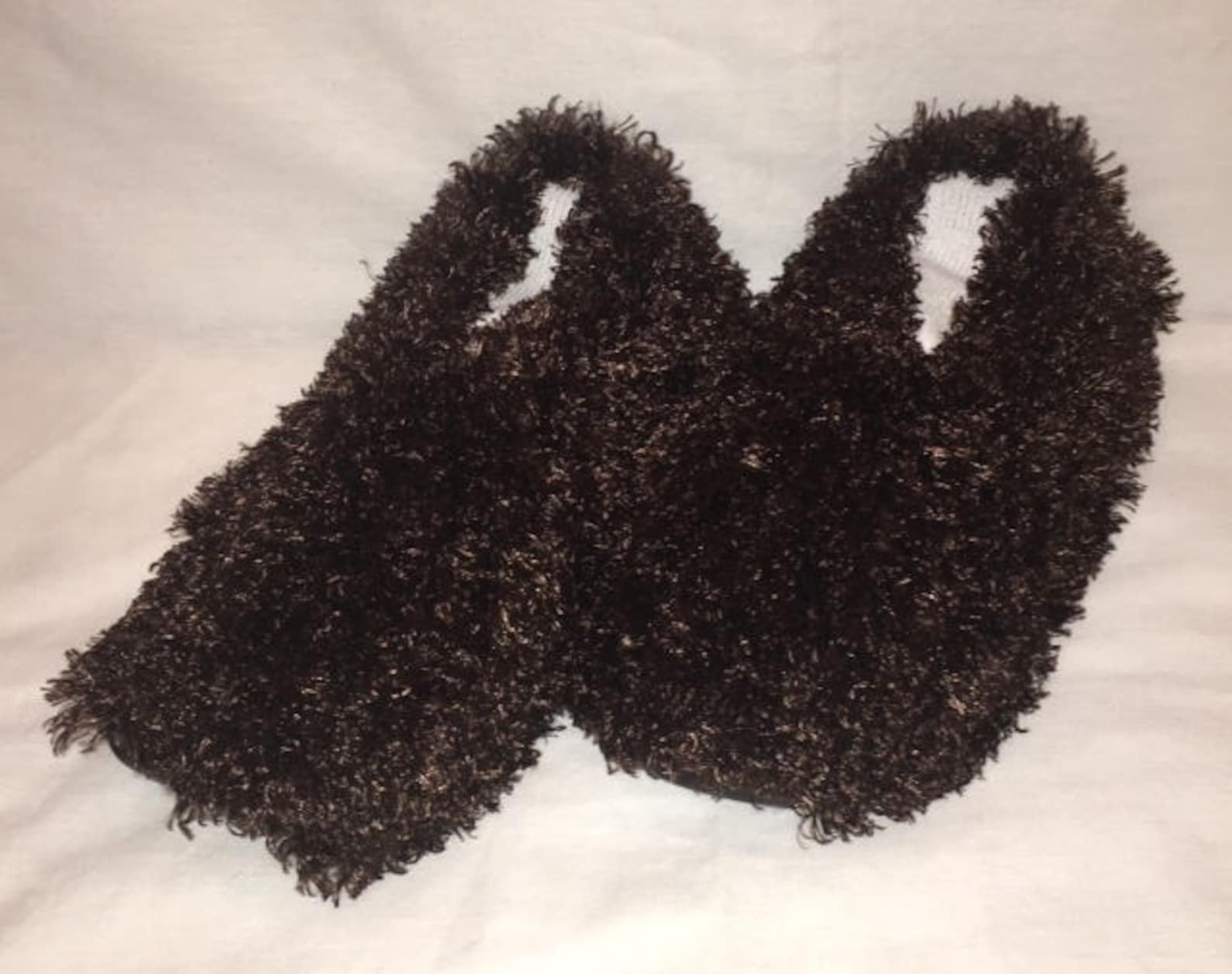 Fuzzy Bowling Shoe Covers Brown Hammy's Bowling Shoe Etsy