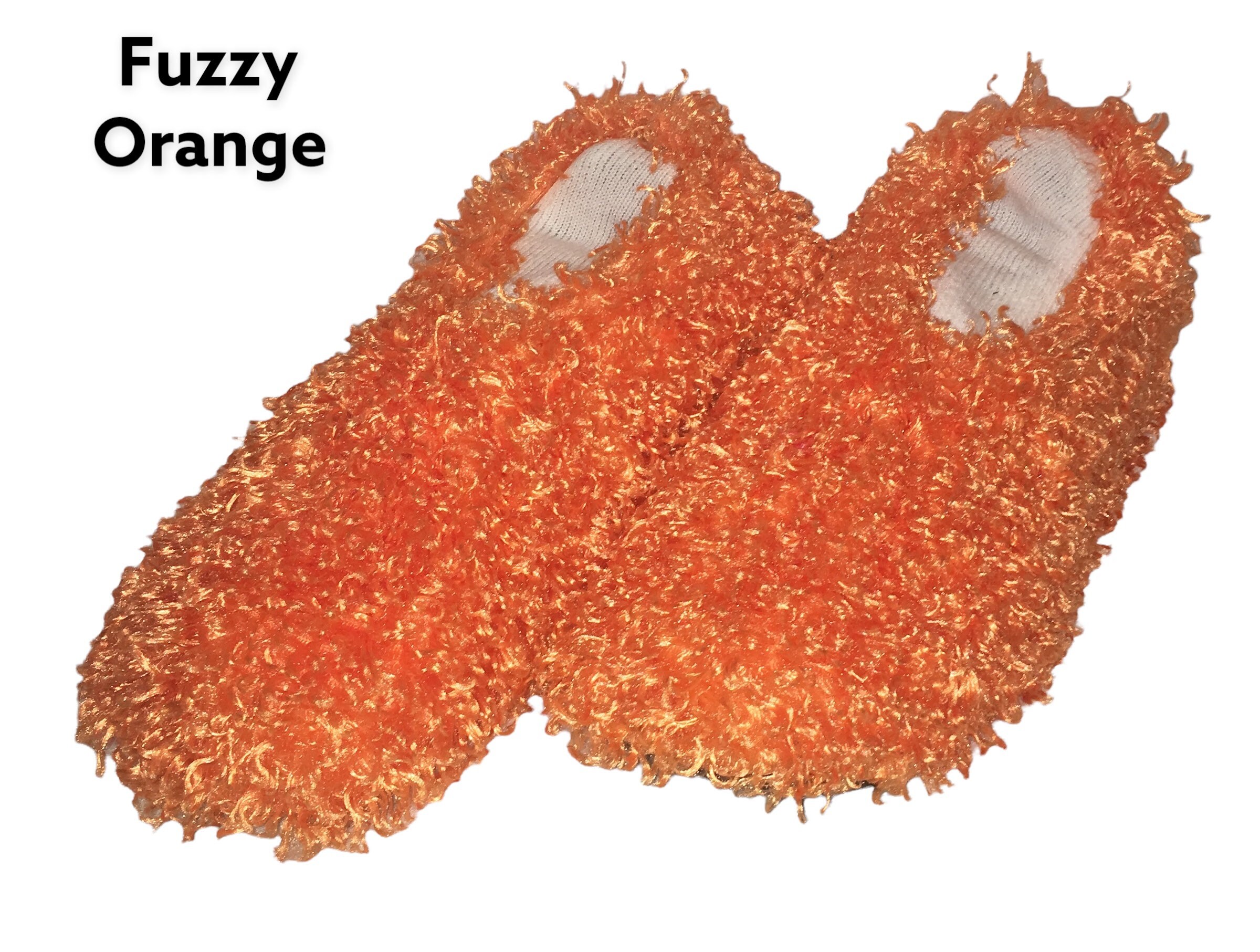 Fuzzy Bowling Shoe Covers Orange Hammy's Bowling Shoe Etsy