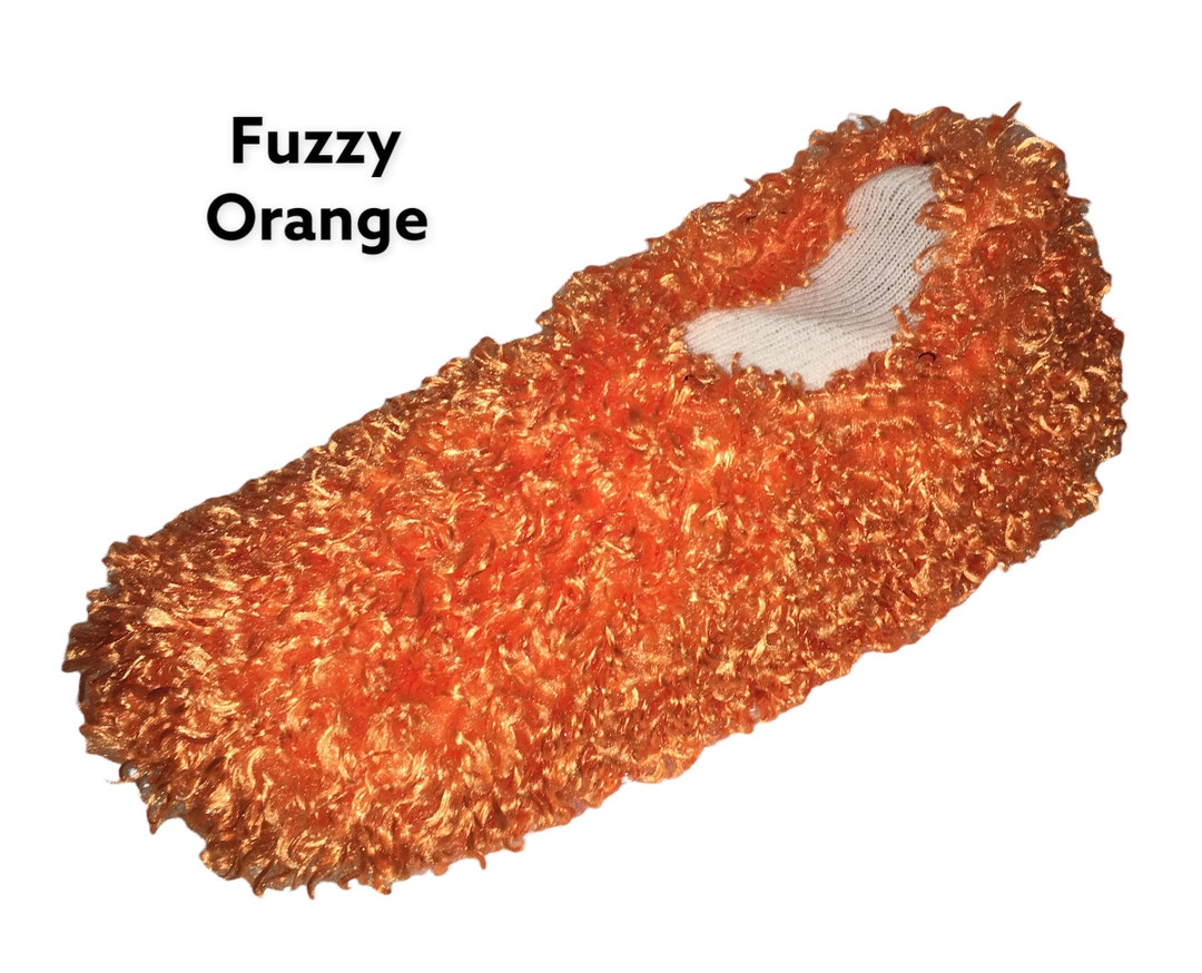 Fuzzy Bowling Shoe Covers Orange Hammy's Bowling Shoe Covers Etsy
