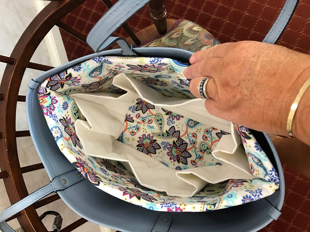 MADE TO Ordercoach Tote Stand up Pocketed Purse Liner. Etsy