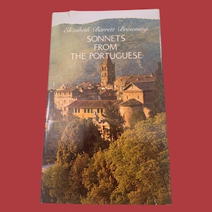 Sonnets From the Portuguese by Elizabeth Barrett Browning - Lovely Illustrated 1967 Hallmark Edition