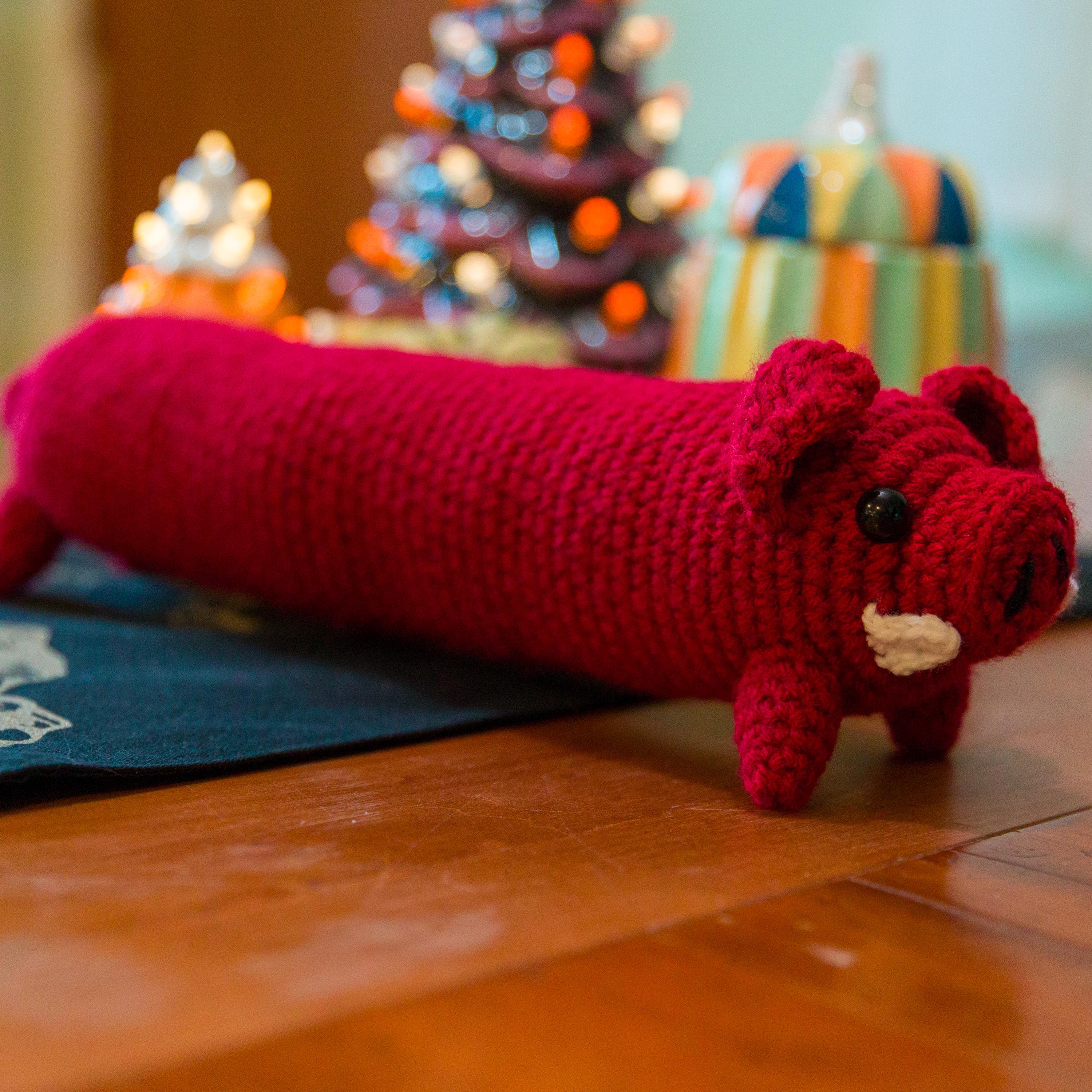 Stuffed Razorback Crochet Arkansas Razorback Stuffed Animal, Assorted Sizes - Etsy