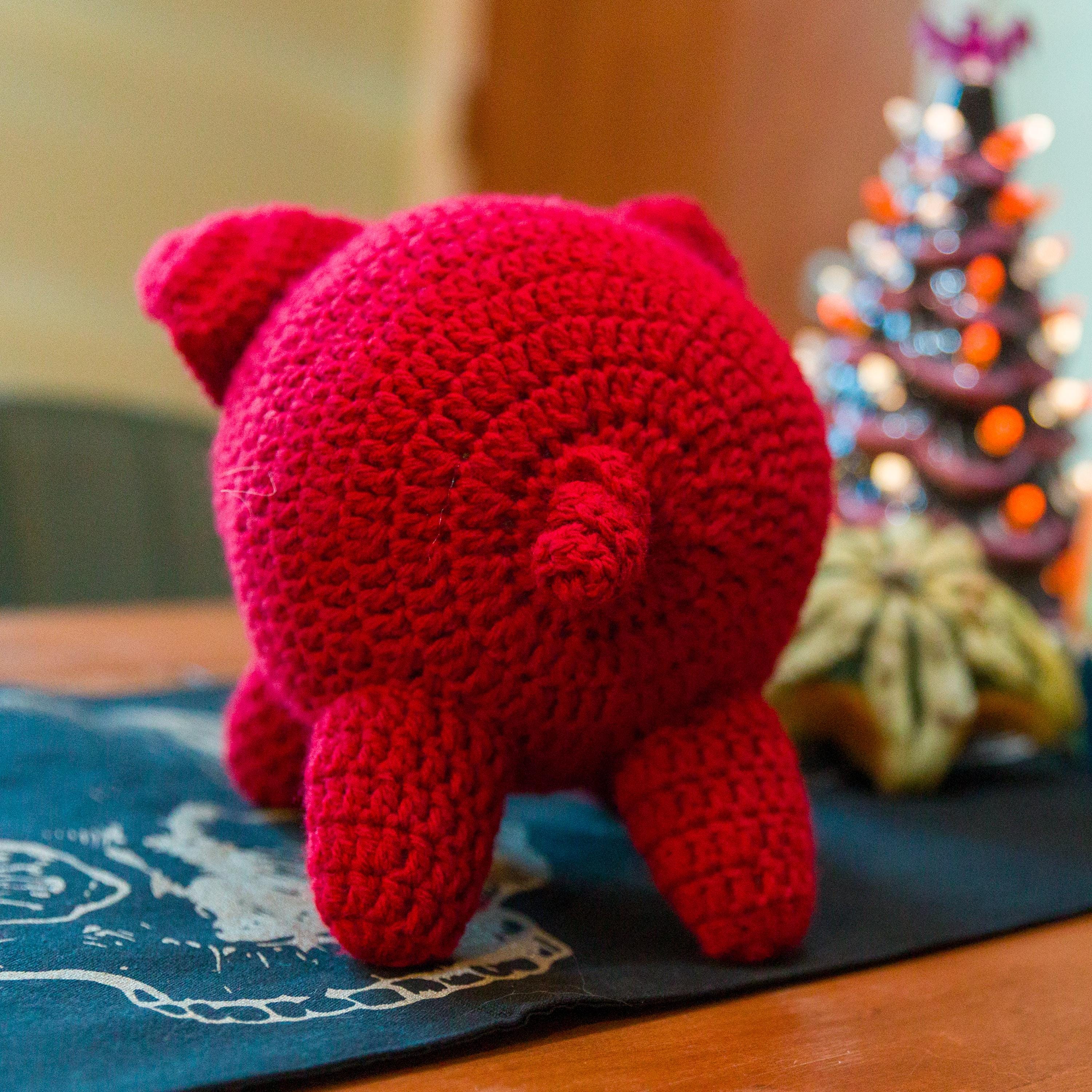 Stuffed Razorback Crochet Arkansas Razorback Stuffed Animal, Assorted Sizes - Etsy