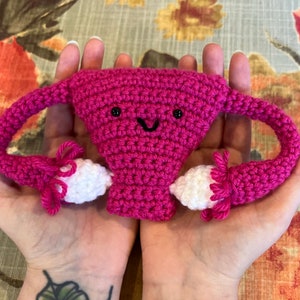 Little Crochet Uterus Amigurumi/Plushie
