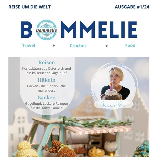 BOMMELIE - Magazin Österreich - Reisen Häkeln Genuss (Ausgabe 1_24) DE