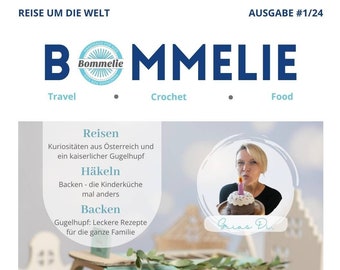 BOMMELIE - Rivista Austria - Il piacere di viaggiare all'uncinetto (numero 1_24) DE