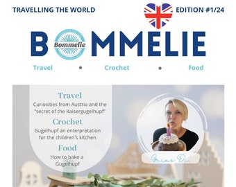 BOMMELIE - Magazine Austria - Travel Crochet Food (Edition 1_24) EN