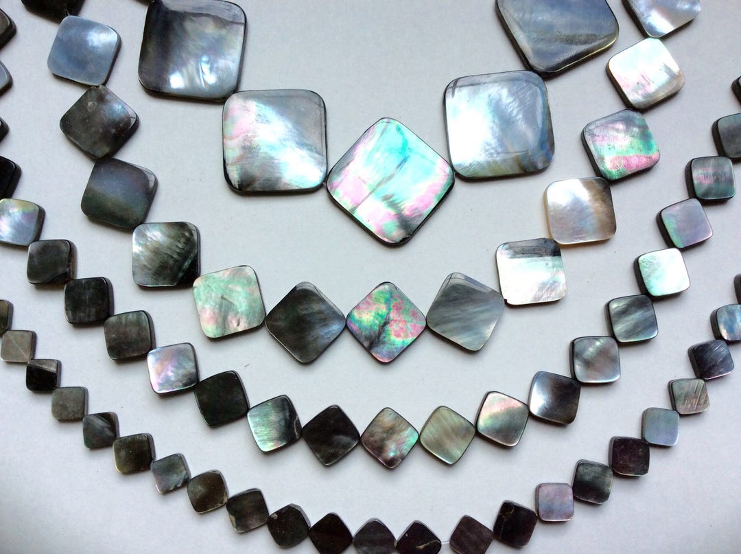 62 Perline Conchiglia E Stelle - Kit Creazione Gioielli Fai Da Te Con Perle Naturali - Foto 6