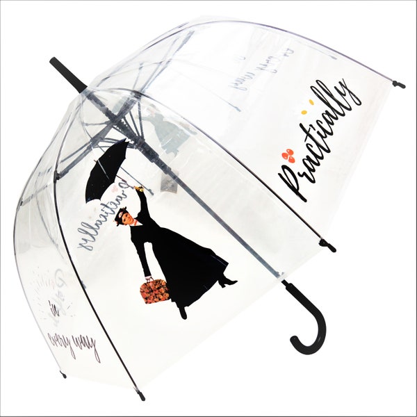 Mary Poppins Transparent Regenschirm