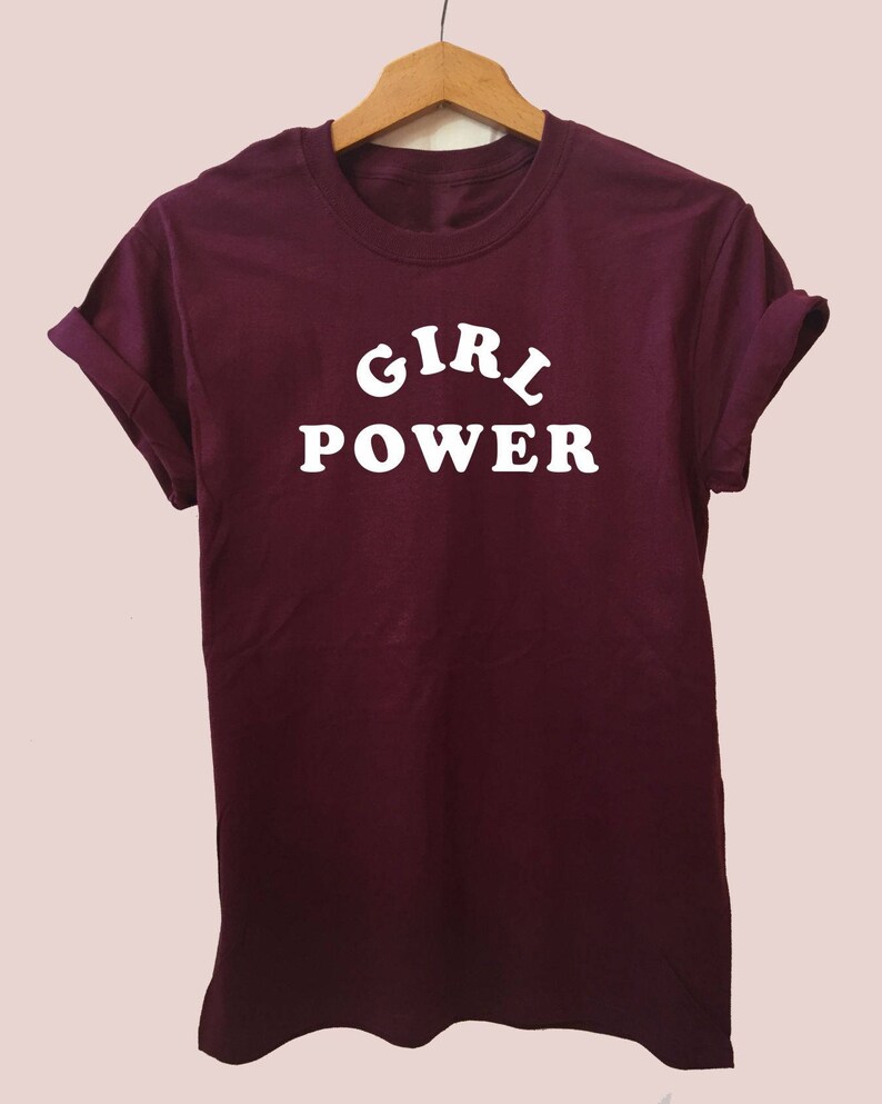Girl Power shirt Grl Pwr t shirt Protest Shirt Feminist Etsy