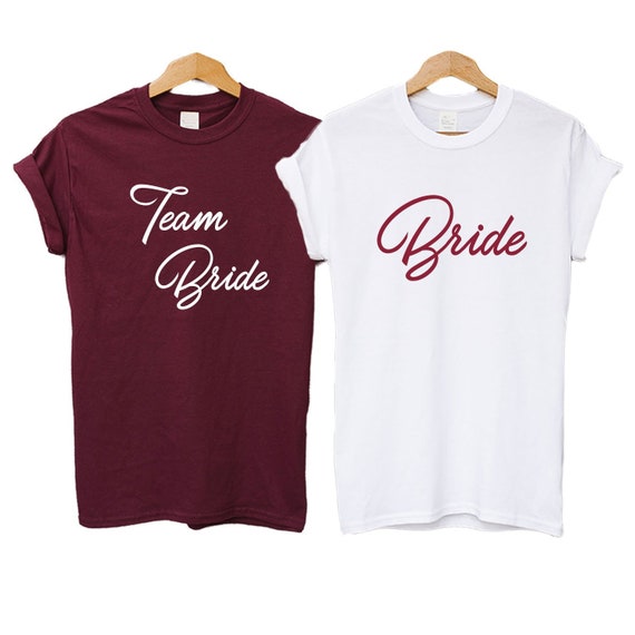 team bride shirts
