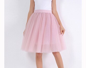 blush skirt