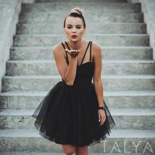 Black tutu skirt 5x7 top