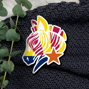 Arizona Ehlers-Danlos Zebra Sticker - donation made for each purchase