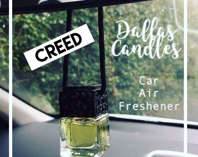 Creed Car Air Freshener, Car Diffuser, Dallas Candles, Creed Aventus