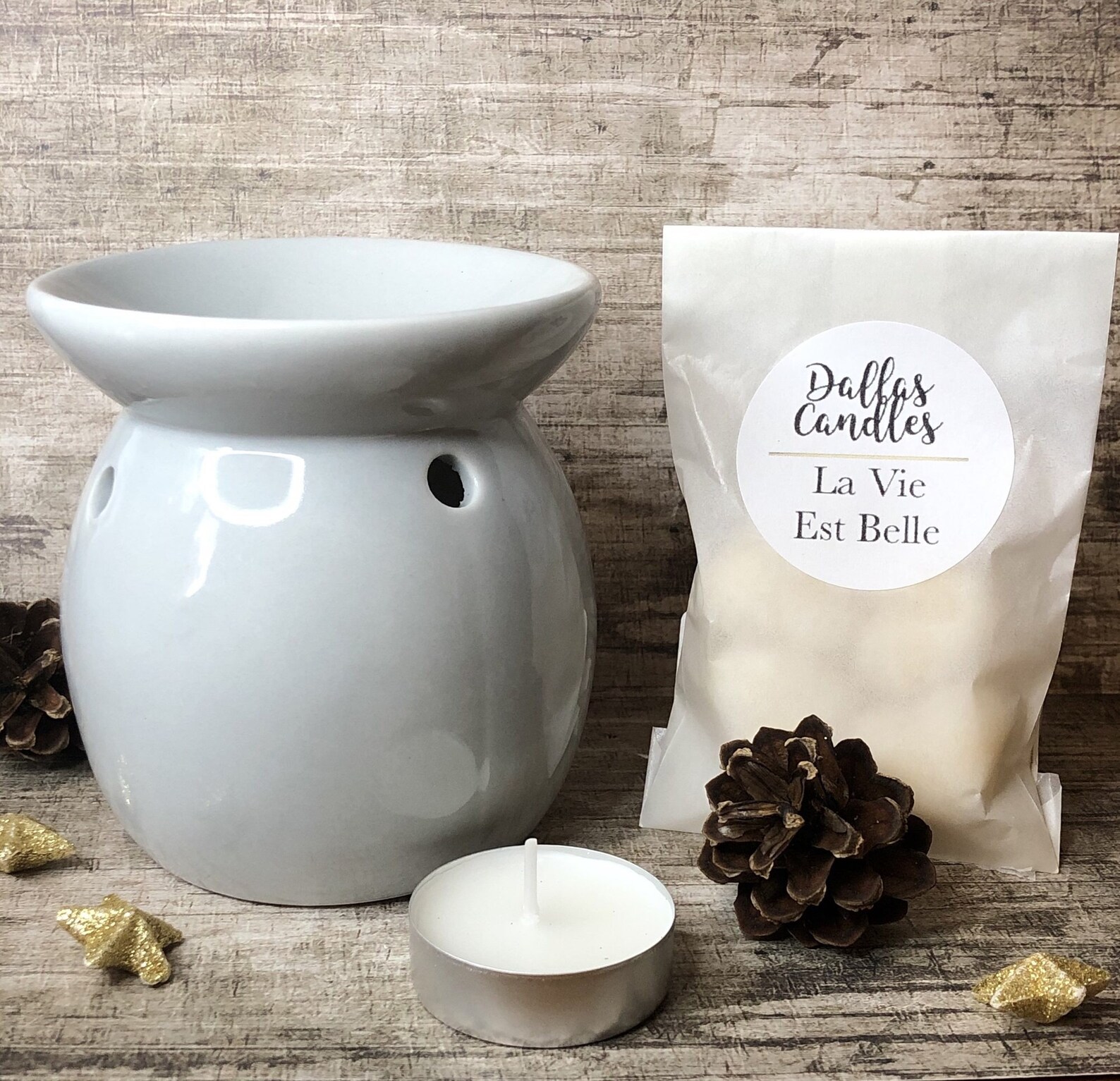 Wax Melt Gift Set Wax Melt Starter Kit Dallas Candles Grey Etsy UK
