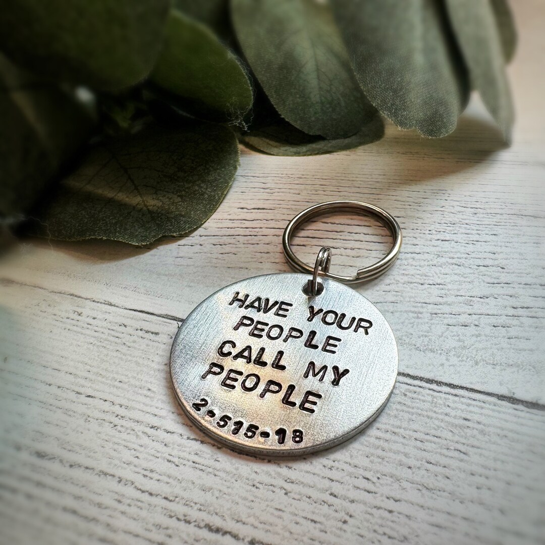 Custom 'have Your People Call My People' Dog Tag, Funny Pet ID - Etsy