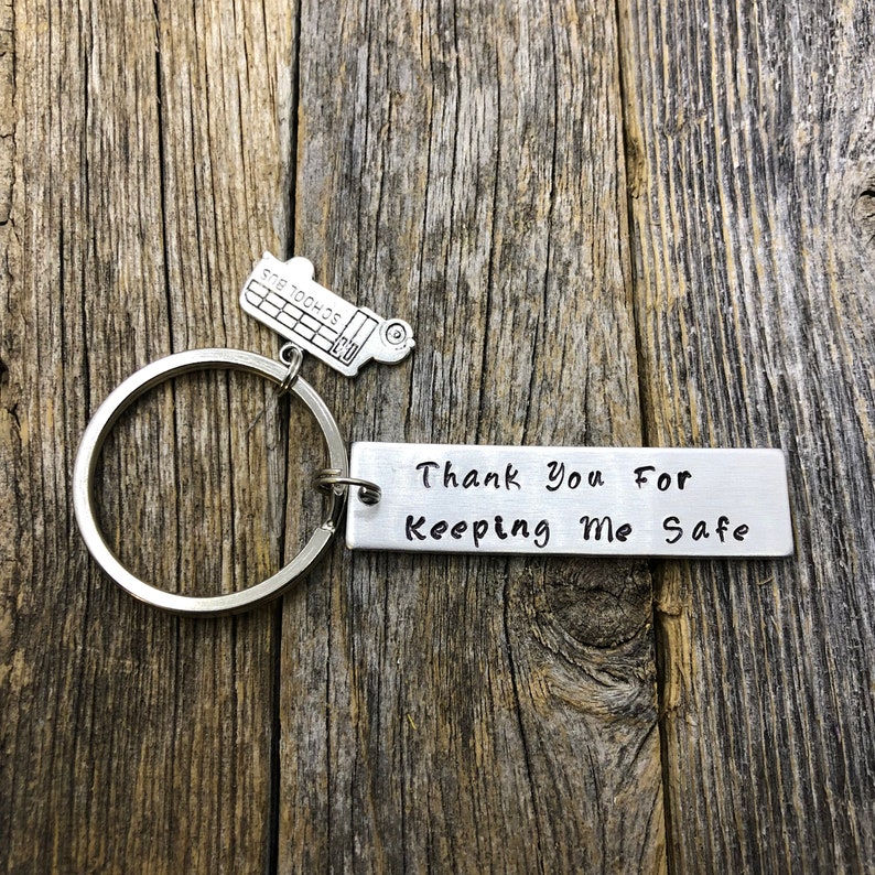 School Bus Driver Gift Bus Driver Gift Thank You for Keeping Me Safe End Of School Gift Gift For Bus Driver