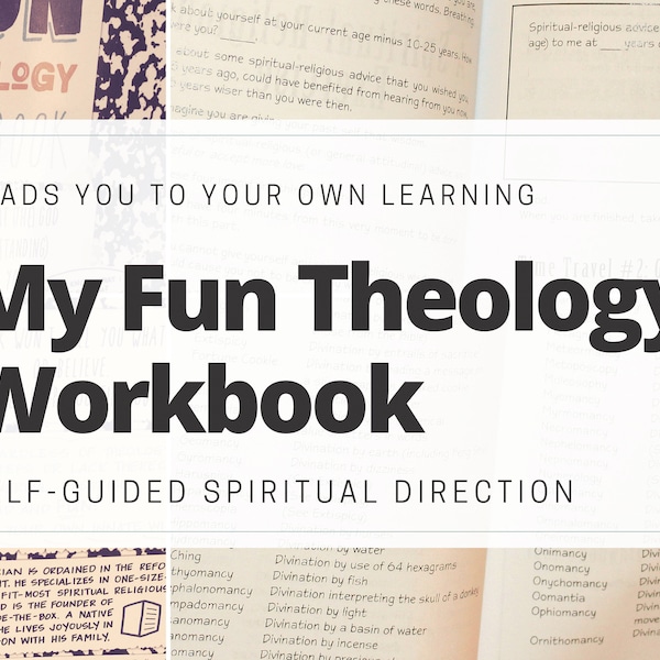 My Fun Theology Workbook: Autographed/Signed