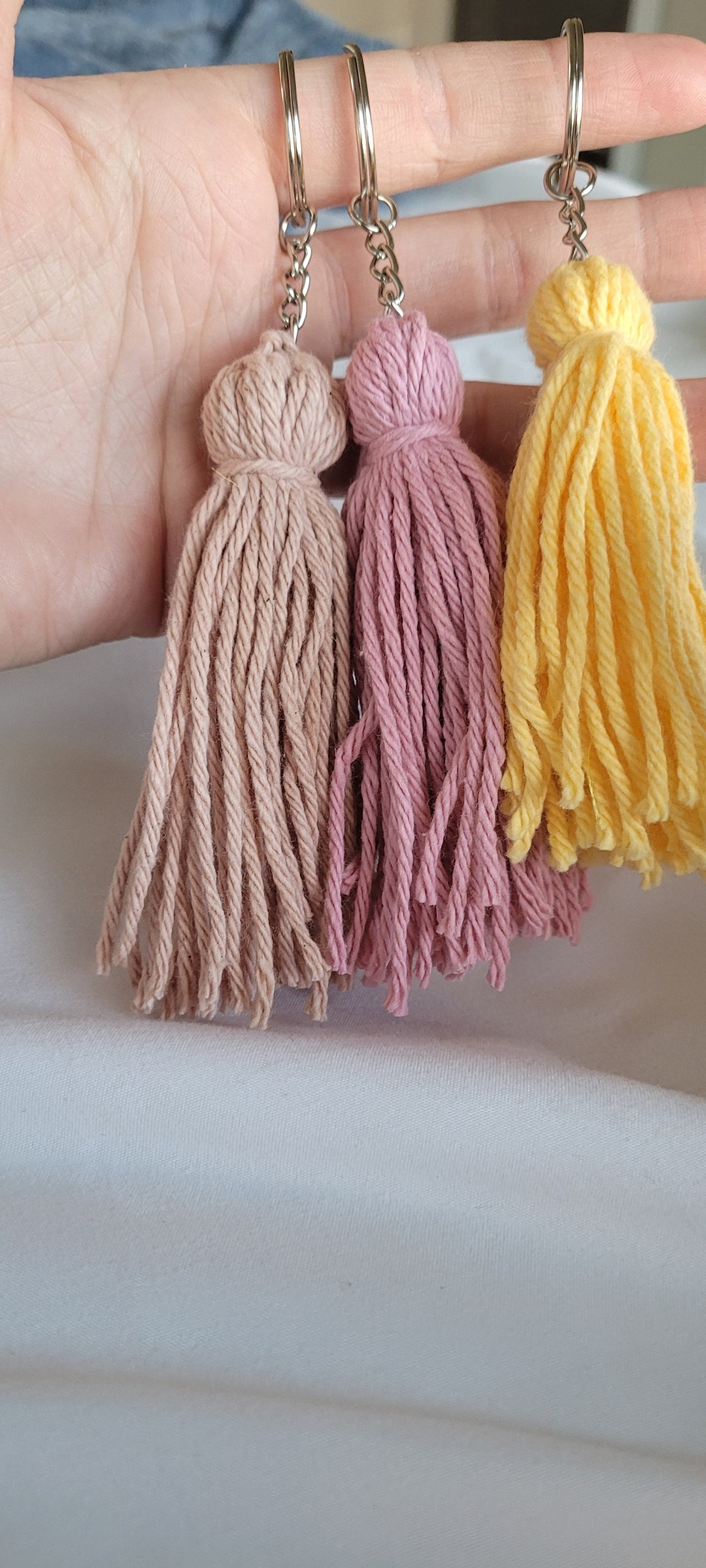 Tassel Key Chains Etsy