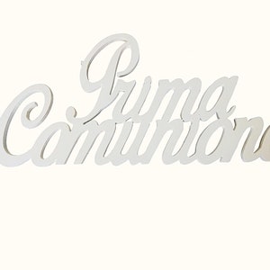 Scritta in legno Prima Comunione