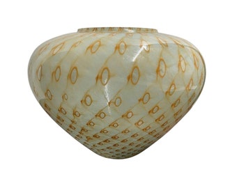 Große italienische Murano Vase Zugeschrieben Barovier E Toso