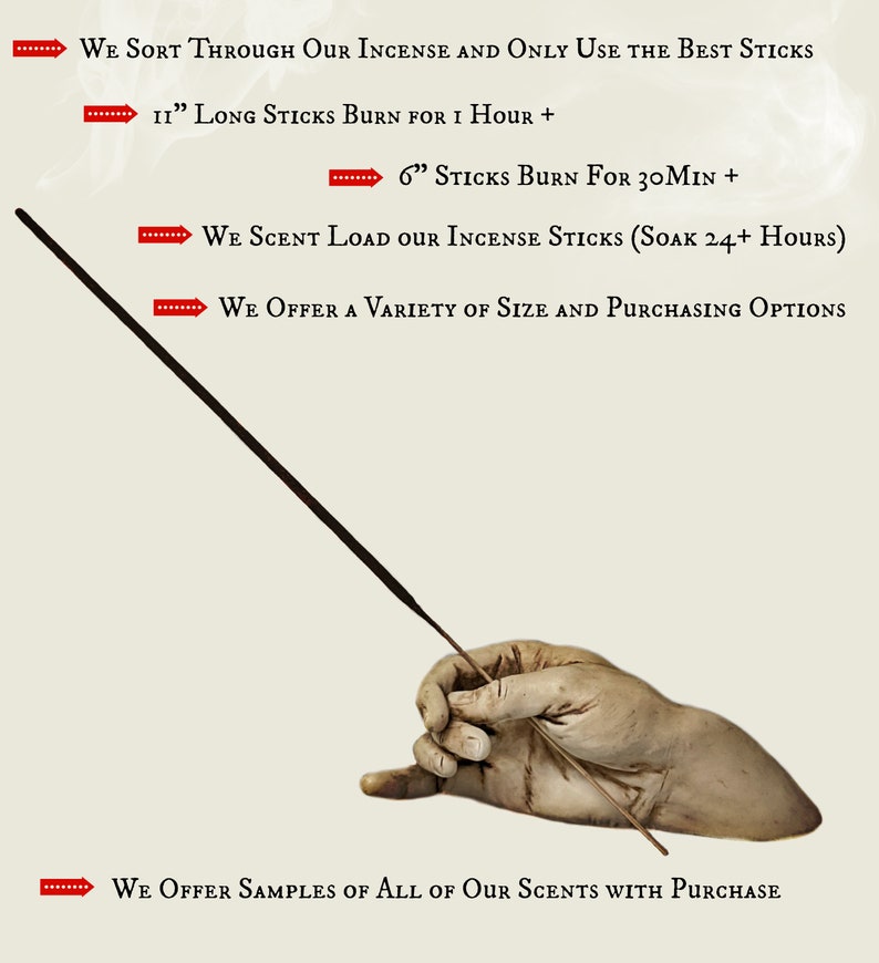 Tobacco & Bay Leaf Stick Incense Etsy