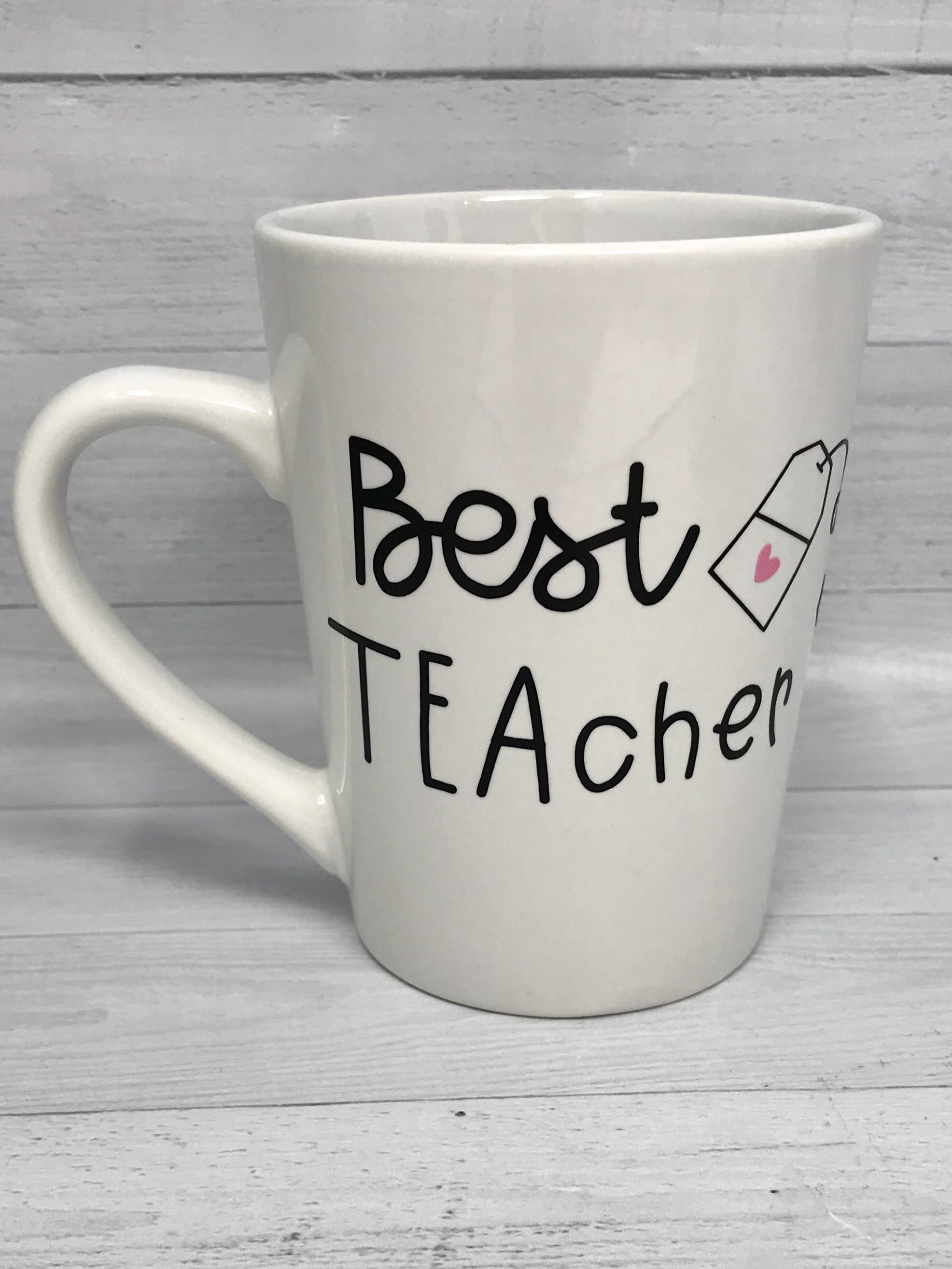 Teacher Teacup teacher appreciation gift Personalized Etsy
