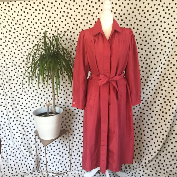 London Fog Maincoats 2-in-1 rose trench, removable
