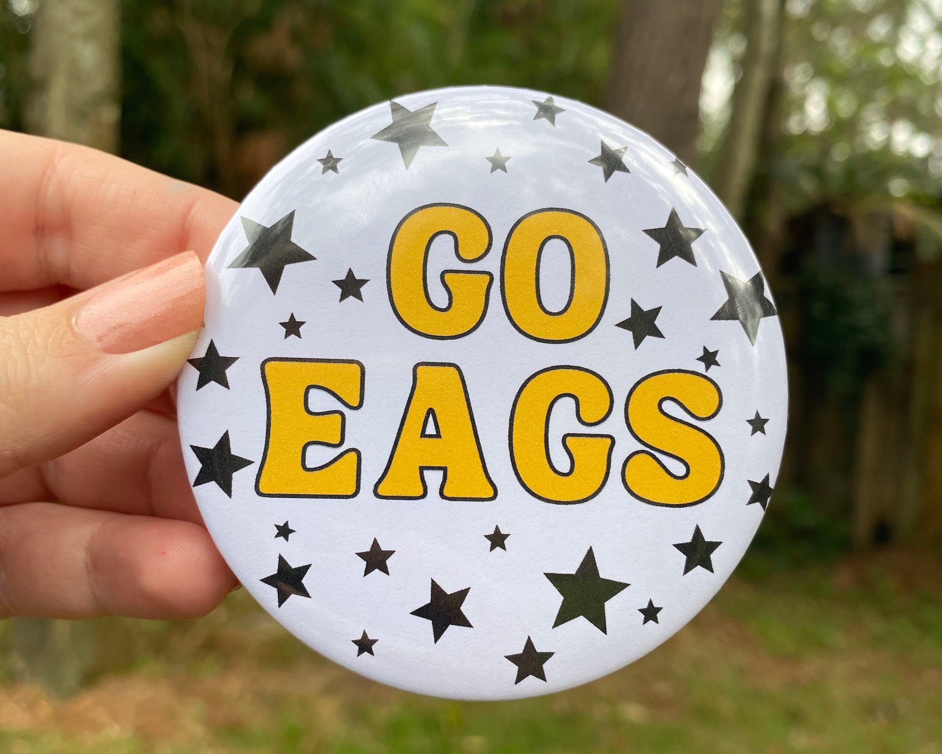 Custom 3 Inch Game Day Button Gameday Pins Football Etsy