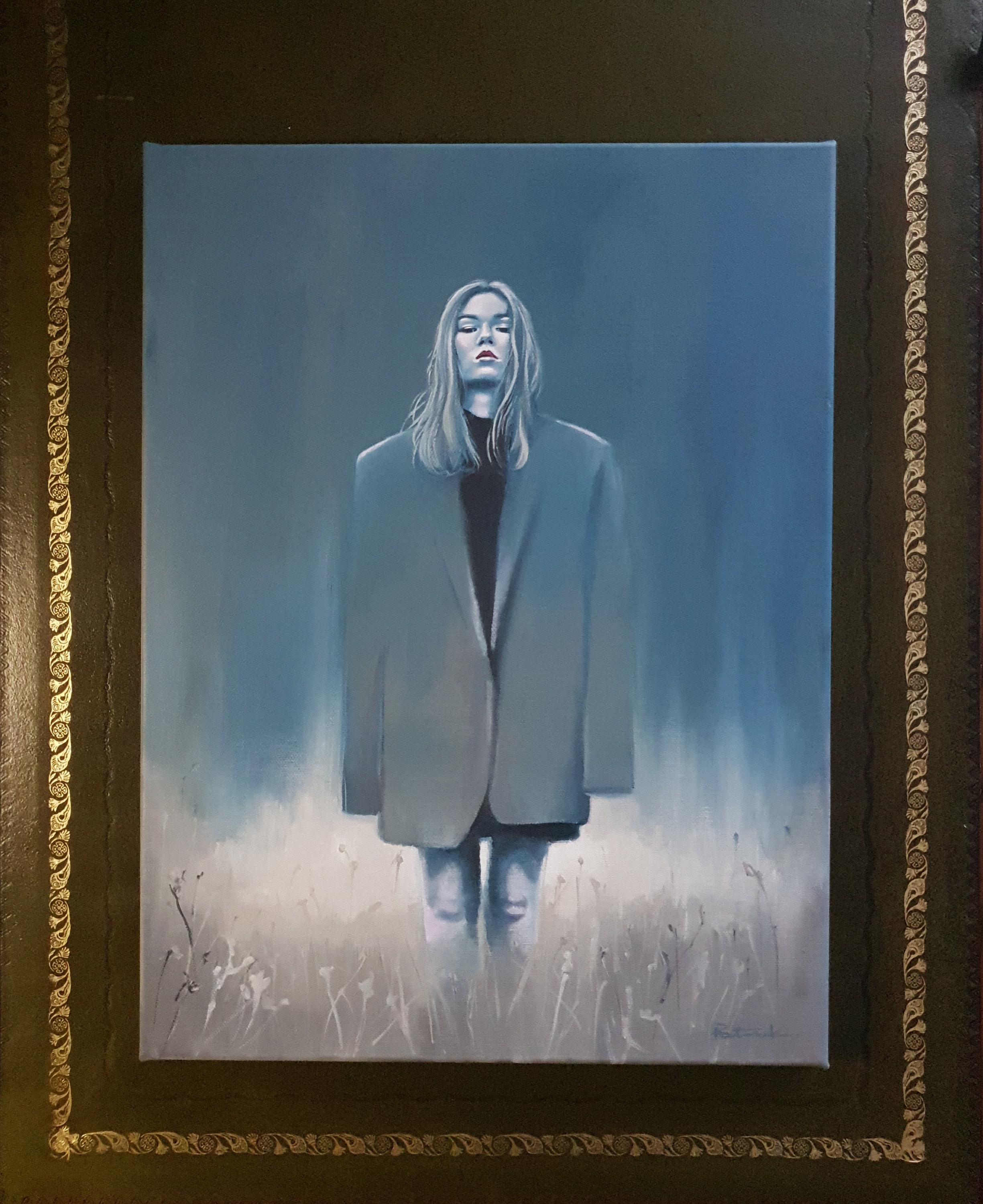 Model 2 Figure Art Acrylic Original Painting Etsy