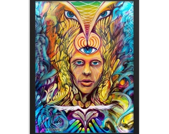 Connection Framed print