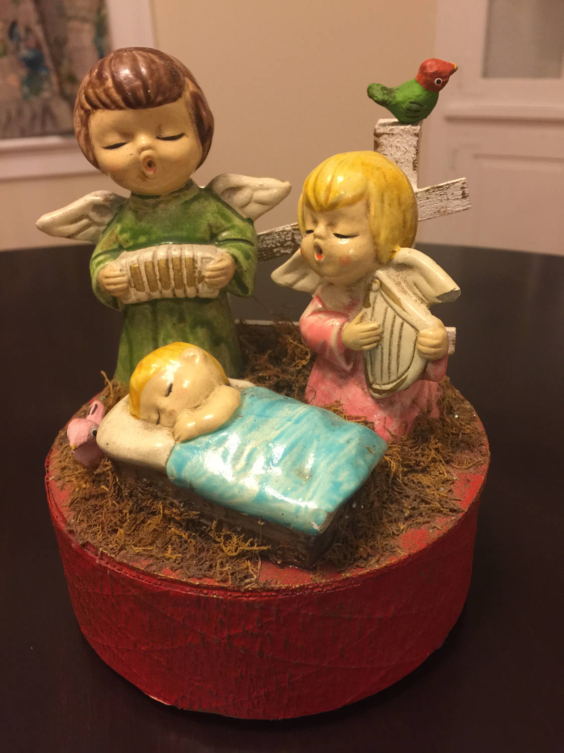 Vintage nativity music box/Religious music box/Spiritual Etsy