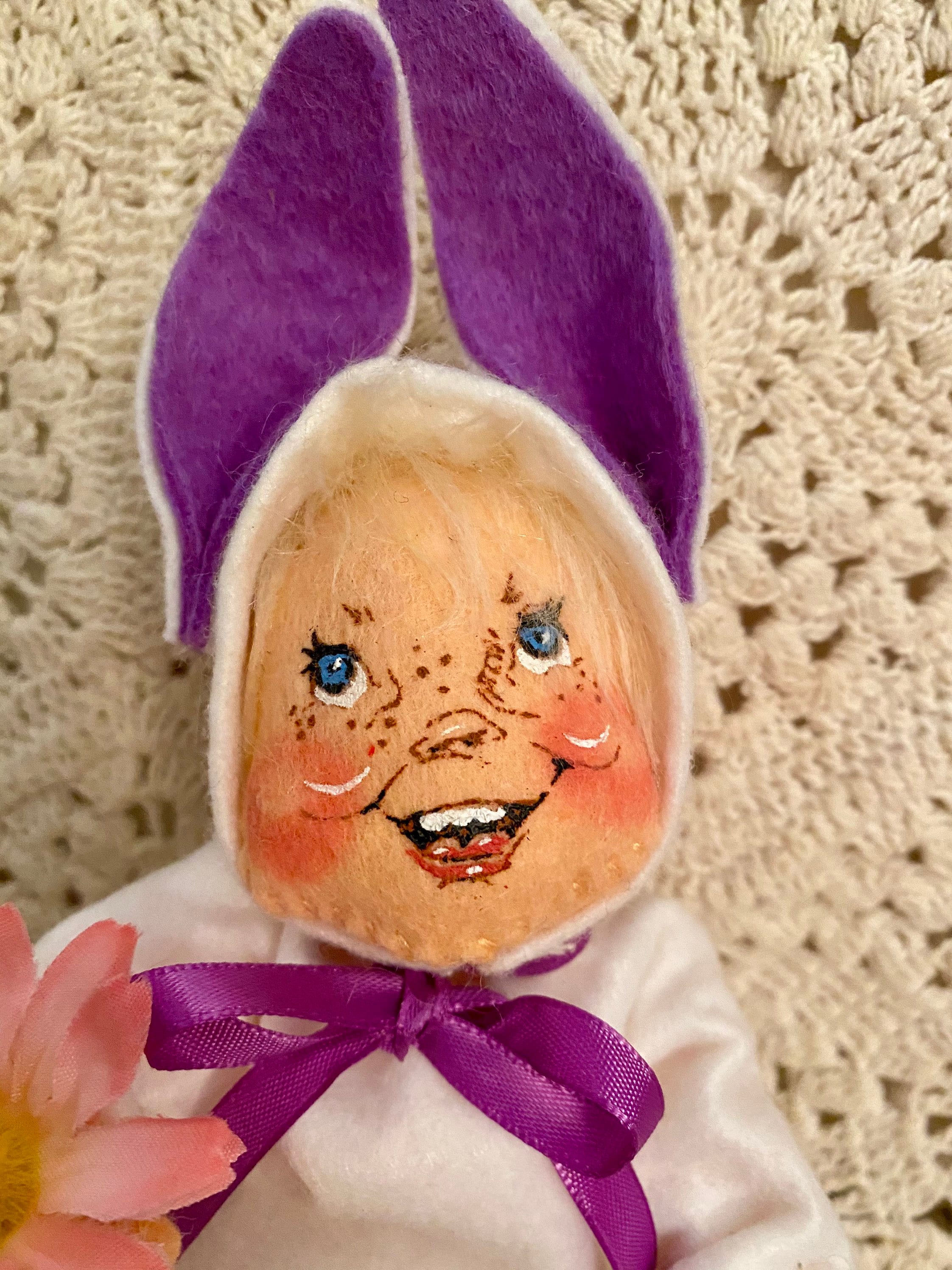 Vintage 1989 Annalee Bunny doll/Annalee Easter doll/Annalee Etsy
