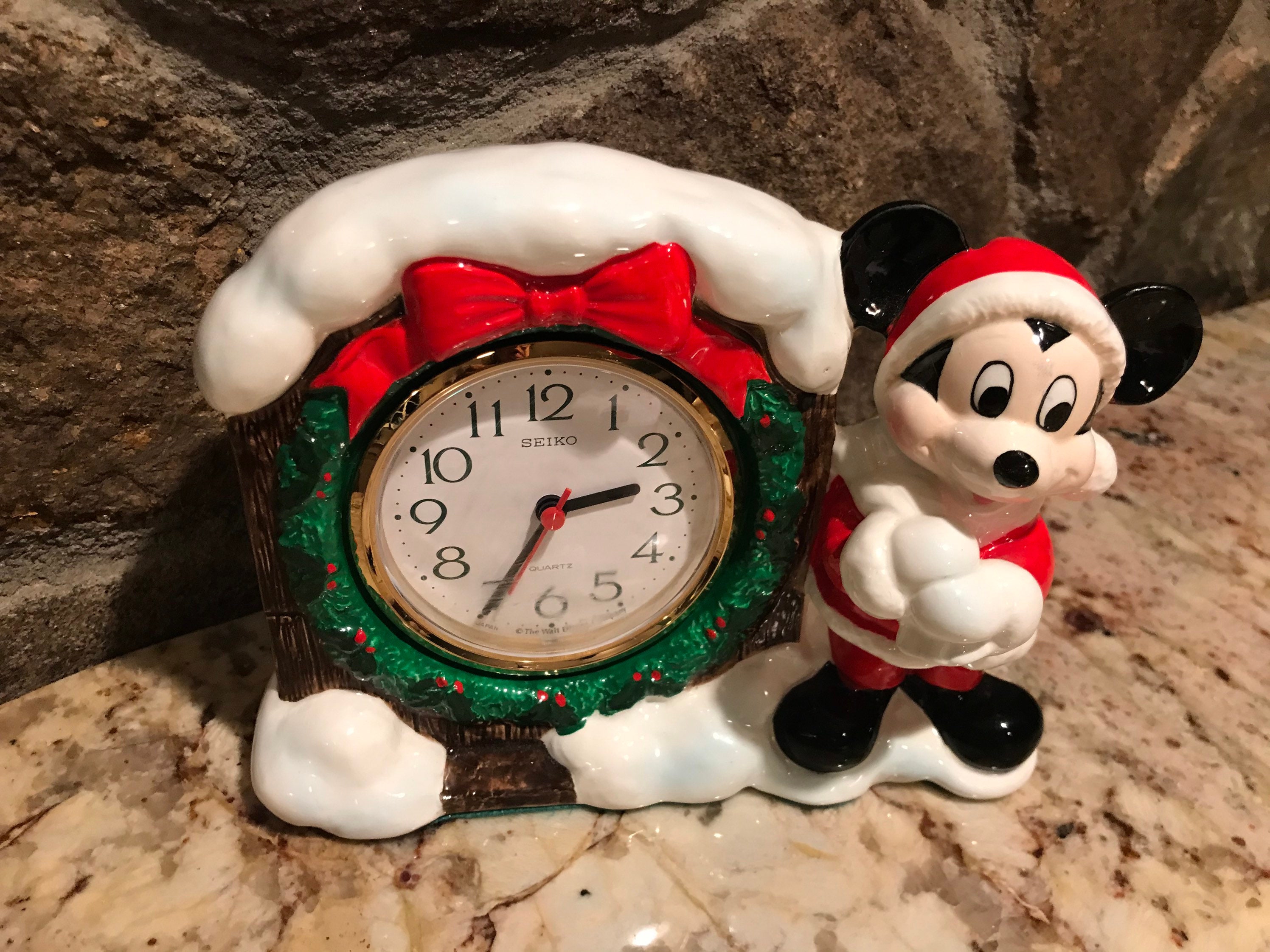 Seiko Mickey Clock - Etsy