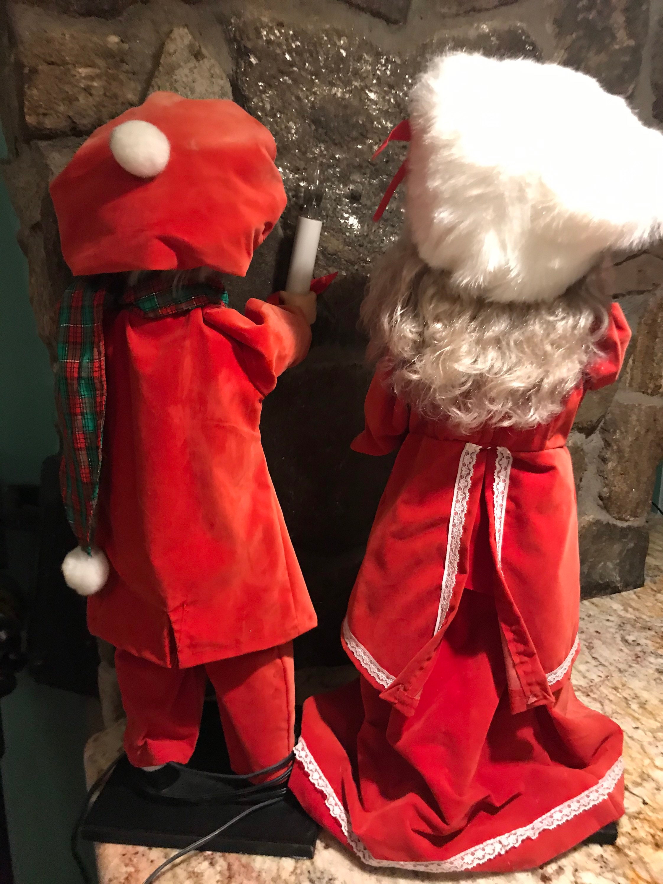 Animated Christmas Dolls Etsy