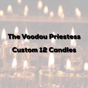 Custom 12 candle Order