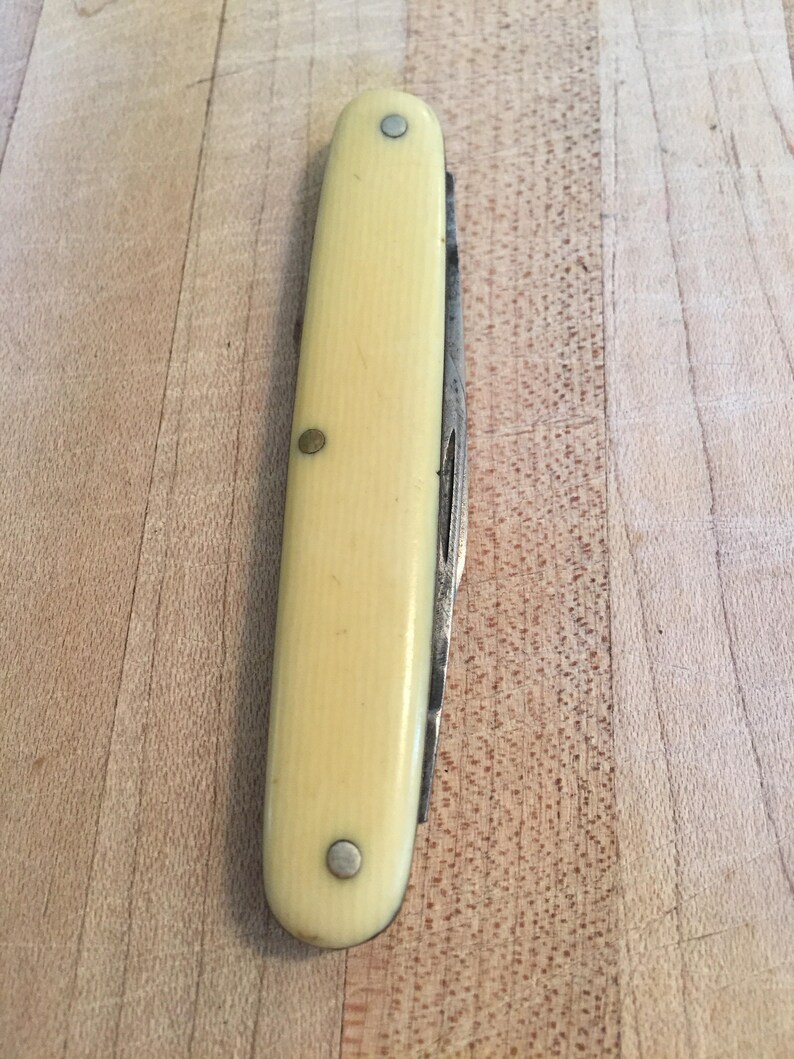 Remington UMC Imitation Ivory Pocket Knife, R6785, USA Etsy