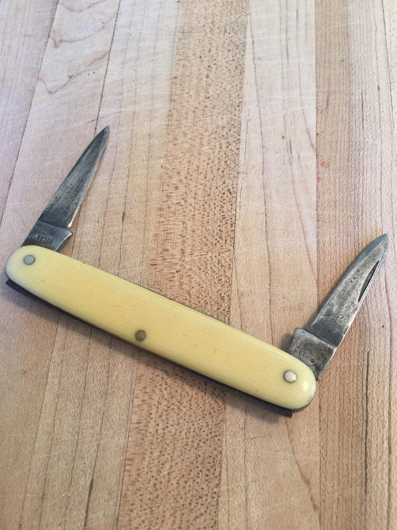 Remington UMC Imitation Ivory Pocket Knife, R6785, USA Etsy