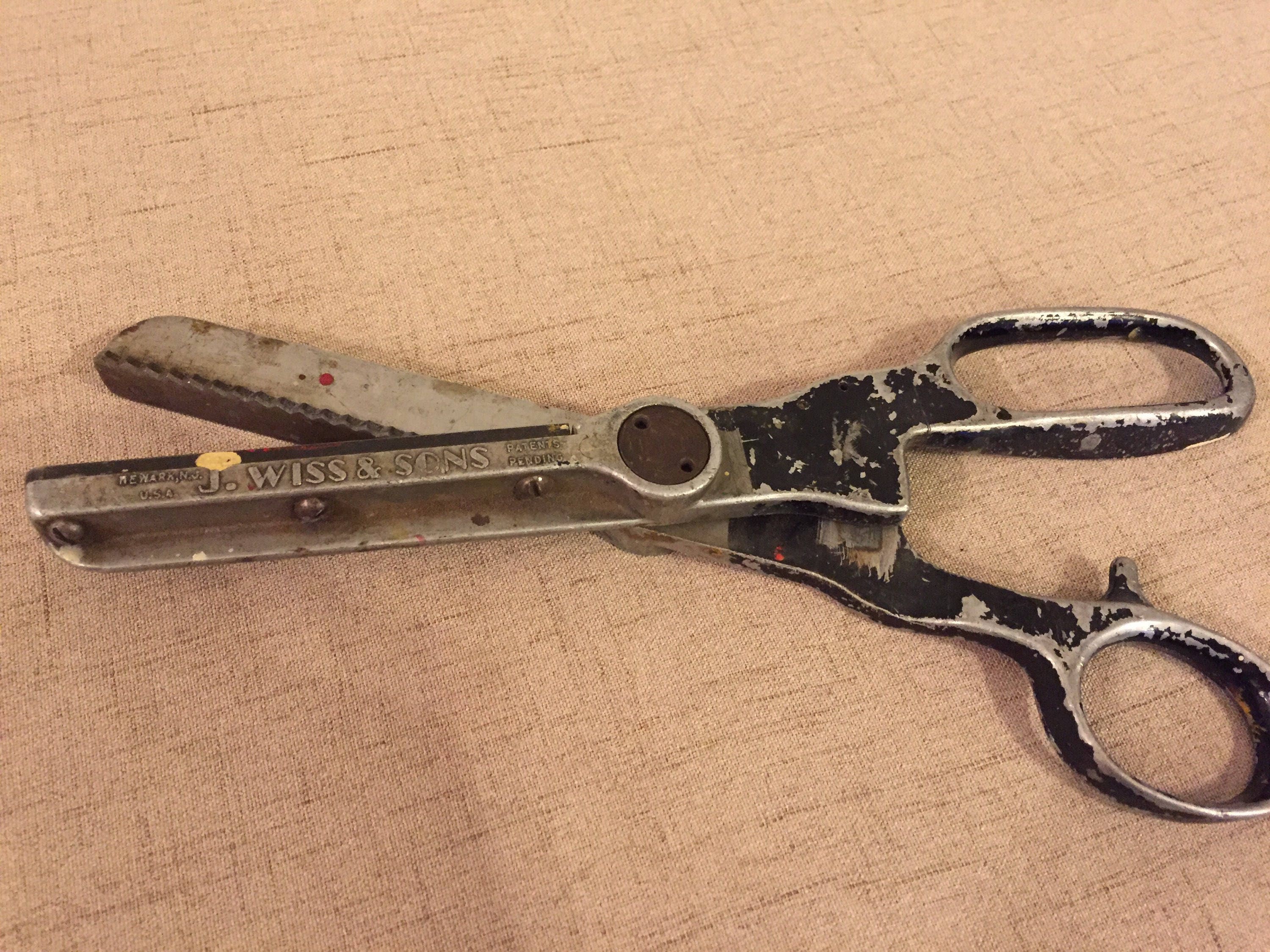 Antique J Wiss & Sons Tailor Scissors  Early 1900s Seamstress – Mad Van  Antiques