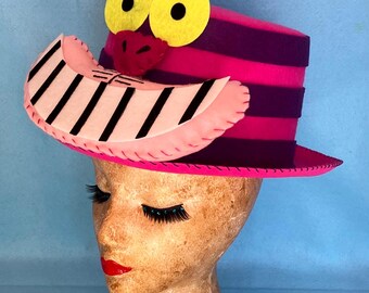 Cheshire Cat top hat