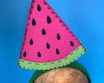 watermelon headband headpiece