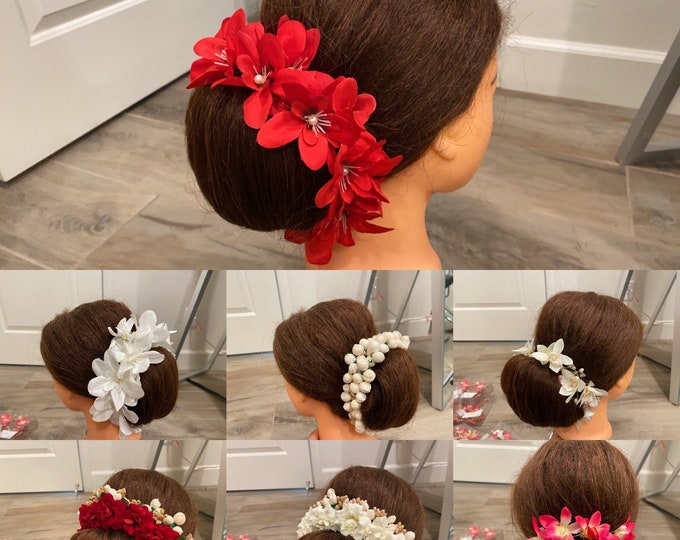 Hair Gajra Accessories Etsy