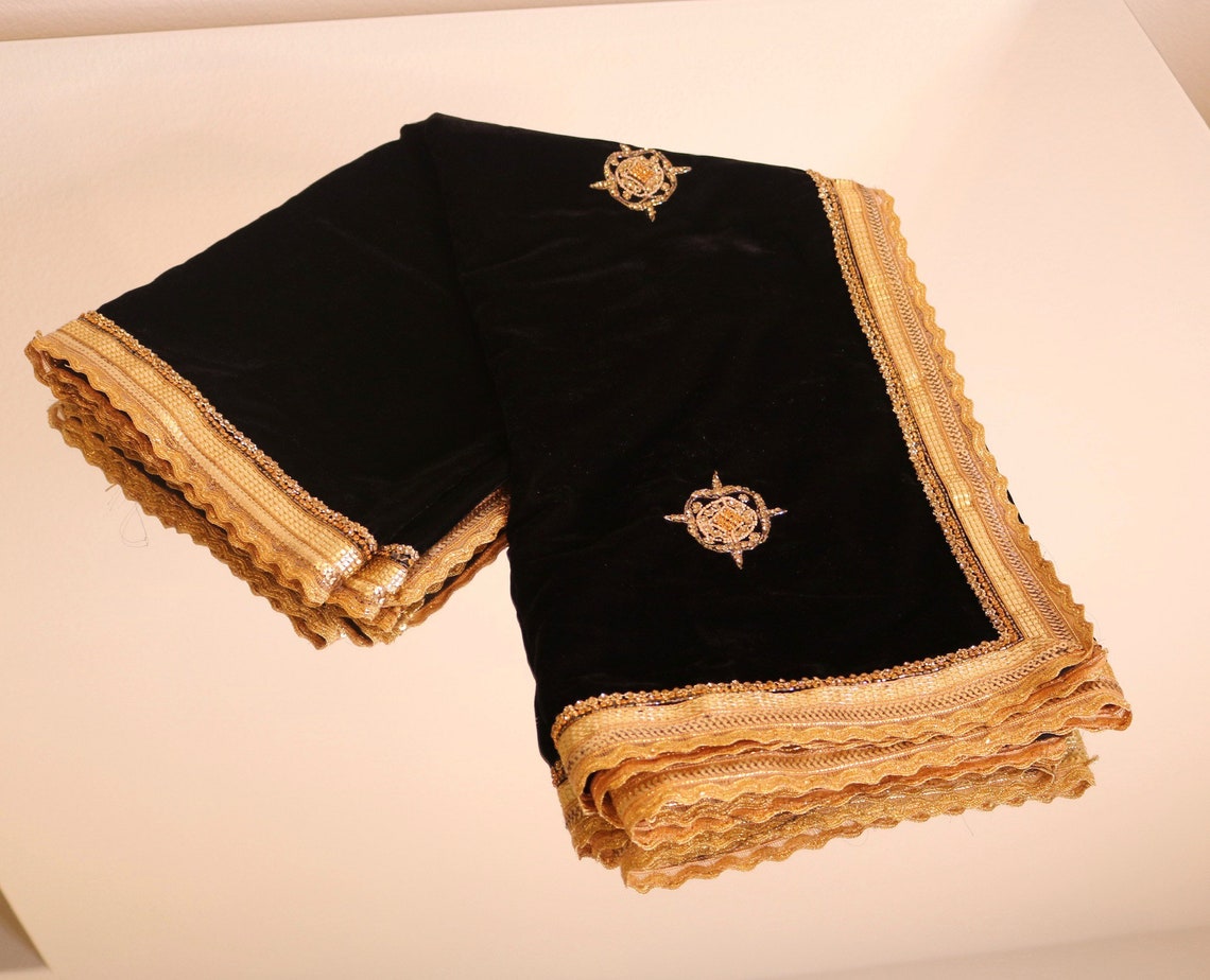 Hand Embroidery Velvet Shawl Premium Micro Velvet Shawl Etsy