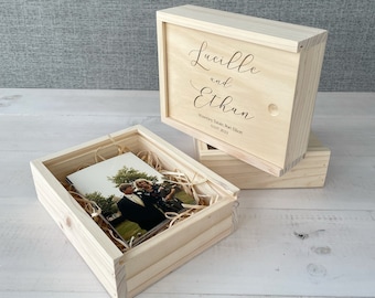 PHOTOGRAPHY BOX - Personalised timber photography box