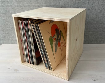 CUBED RECORD BOX - Vinyl Storage