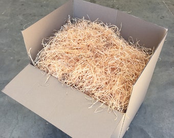 WOOD WOOL CARTON - 3kg approx. - 3mm