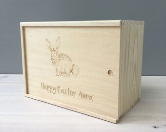 EASTER BOX - Personalised Easter Box - Easter Keepsake Box