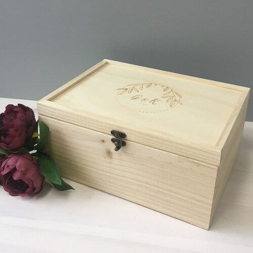 PLAIN HINGED BOX Wooden Box Gift Box Wooden Hamper Etsy Australia